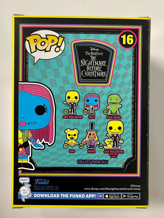 Funko Pop! Disney Black Light Sally Rag Doll #16 Nightmare Before Christmas 2022 - for just $11! 