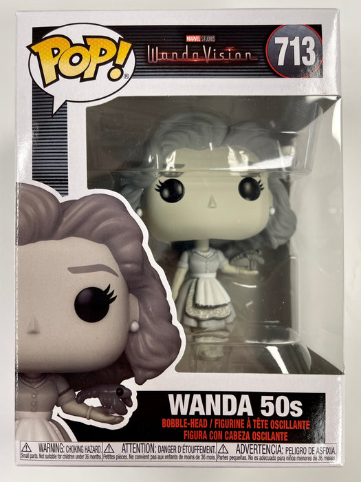Funko Pop! Marvel 50’s Black & White (B&W) Wanda #713 WandaVision 2021 Disney + - for just $10! 