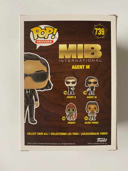 Funko Pop! Movies Agent M #739 Men in Black International Vaulted 2019 - for just $10! 