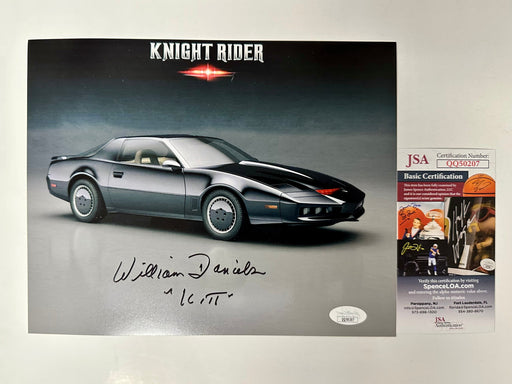 William Daniels Signed KITT Knight Rider 8x10 Photo With JSA COA Industries 2000 - for just $90! 