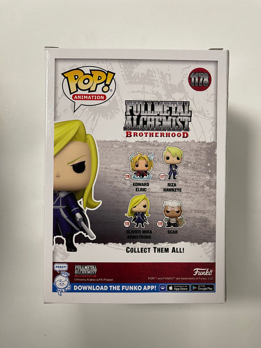 Funko Pop! Animation Oliver Mira Armstrong #1178 FullMetal Alchemist Brotherhood 2022 - for just $15! 