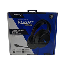 Front view of box for HyperX Cloud Flight Wireless Gaming Headset for PlayStation 4/5