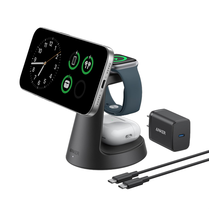 Anker MagGo Wireless Charging Station (3-in-1, Dock Stand) - for just $89.99! 