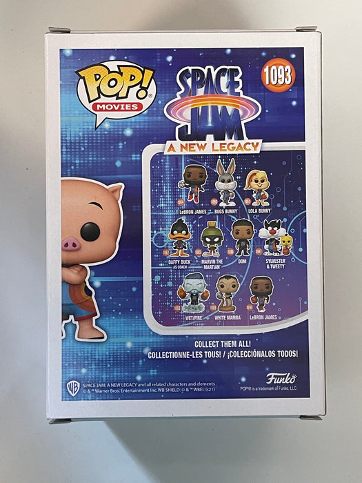 Funko Pop! Movies Porky Pig #1093 Space Jam 2 Funko Shop Exclusive Looney Tunes - for just $15! 