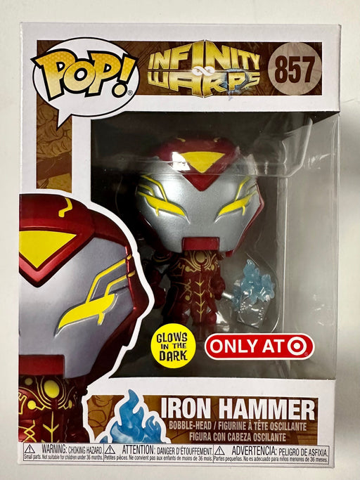Funko Pop! Marvel Iron Hammer #857 Infinity Warps 2021 Glow Target Exclusive - for just $11! 