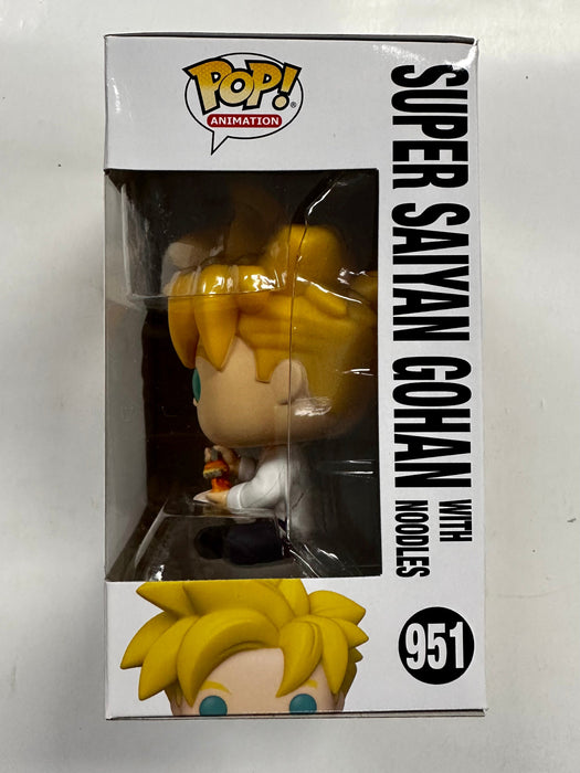 Funko Pop! Animation Super Saiyan Gohan With Noodles #951 Dragon Ball Z 2021 - for just $13! 