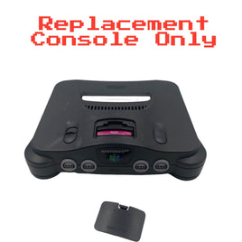 Top view of  Nintendo 64 Replacement Console with Jumper Pak
