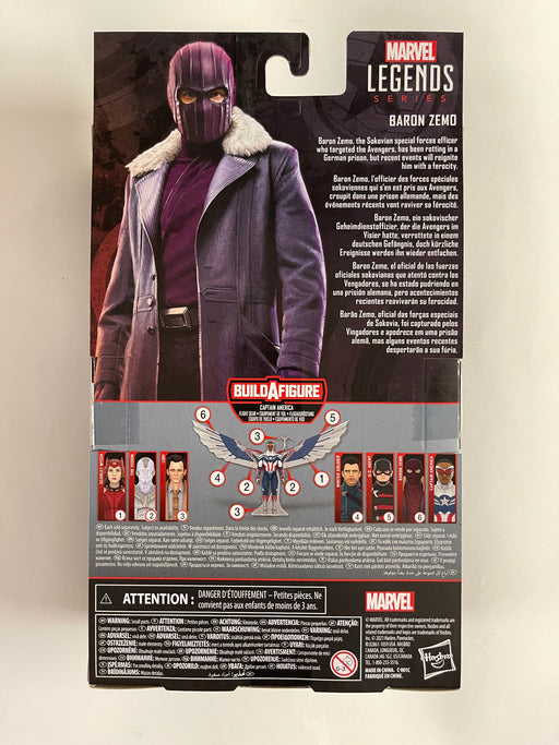 Marvel Legends Falcon And The Winter Soldier Baron Zemo BAF Flight Gear - for just $25! 