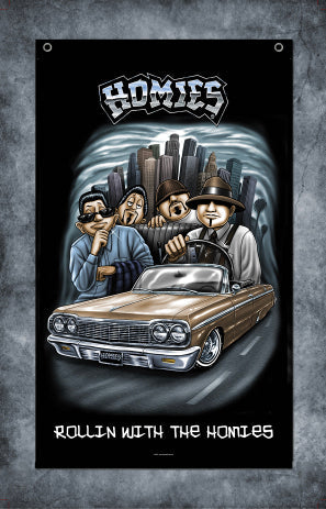 DGA Rollin Wit The Homies Banner - Just $25! Shop now at Retro Gaming of Denver