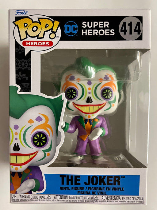 Funko Pop! DC Heroes Dia De Los Muertos Joker #414 Day Of The Dead - for just $13! 