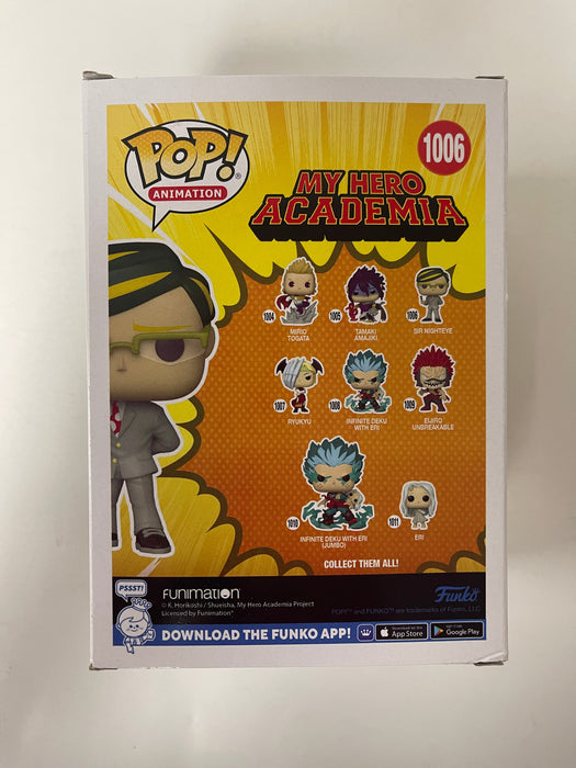 Funko Pop! Animation Sir Nighteye #1006 My Hero Academia MHA 2021 Box Ding - for just $8! 