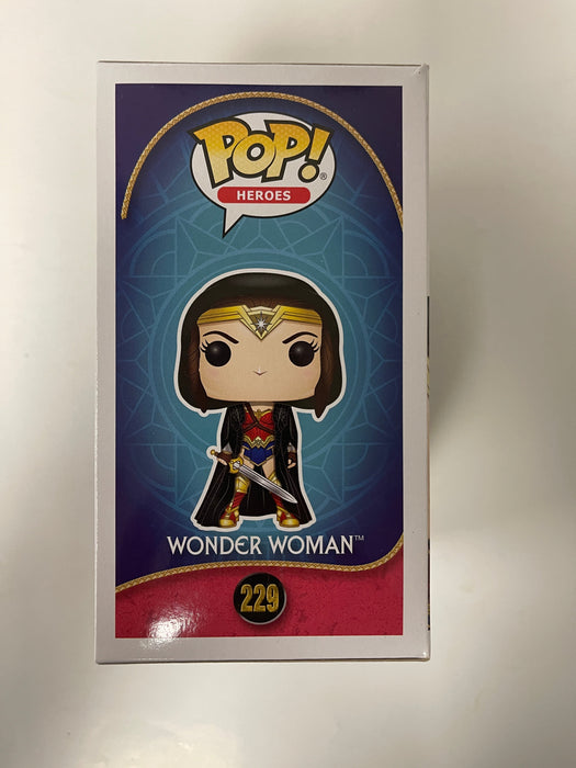 Funko Pop! DC Heroes Wonder Woman With Cloak (Sepia) #229 Vaulted 2017 Exclusive - for just $15! 