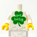 Printed Get Lucky St. Patrick's Day Minifig Torso (LEGO) - Premium Custom Parts - Just $4! Shop now at Retro Gaming of Denver