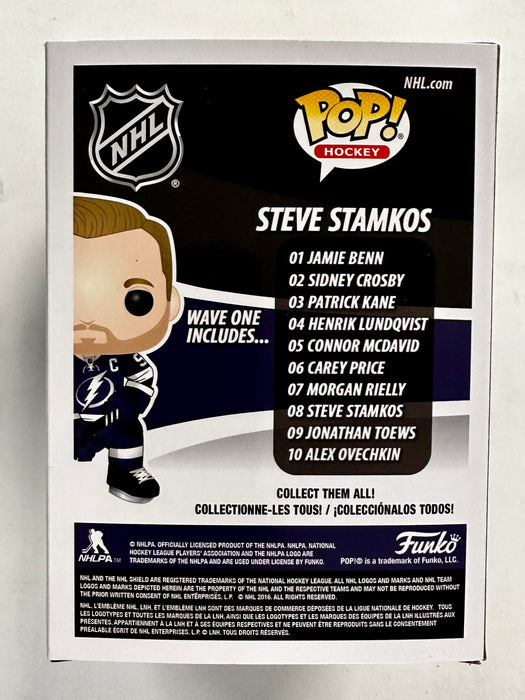 Steven Stamkos Signed NHL Tampa Bay Lightning Funko Pop! #08 With PSA/DNA COA - for just $200! 