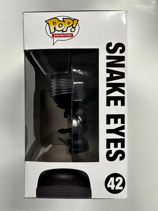 Funko Pop! Animation Snake Eyes #42 GI Joe 2015 Bait Pre-Release Vaulted Exclusive - for just $45! 