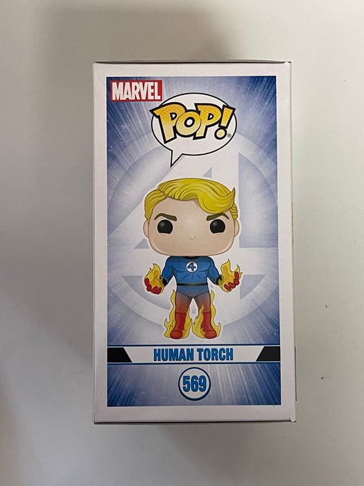 Funko Pop! Marvel Human Torch #569 Fantastic Four Johnny Storm 2019 Vaulted HT Exclusive - for just $15! 