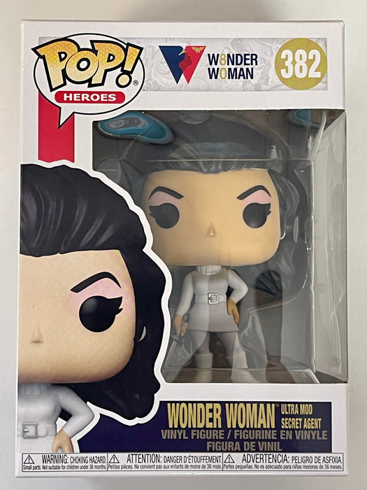 Funko Pop! DC Heroes Wonder Woman (Ultra Mod Super Agent) #382 WW 80th Anniversary - for just $9! 