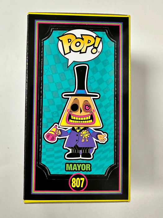 Funko Pop! Disney Black Light Mayor #807 Nightmare Before Christmas 2022 - for just $13! 