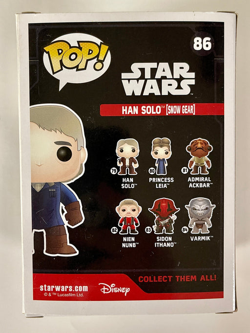 Funko Pop! Star Wars Han Solo (Snow Gear) #86 Loot Crate 2015 Vaulted Exclusive - for just $6! 