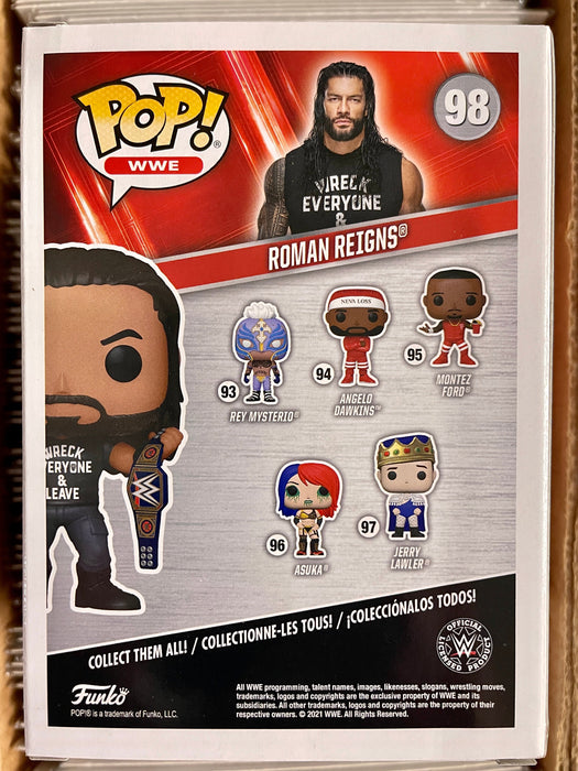 Funko Pop! WWE The Miz With WWE Championship Belt & MITB Briefcase #169 2024 - for just $20! 