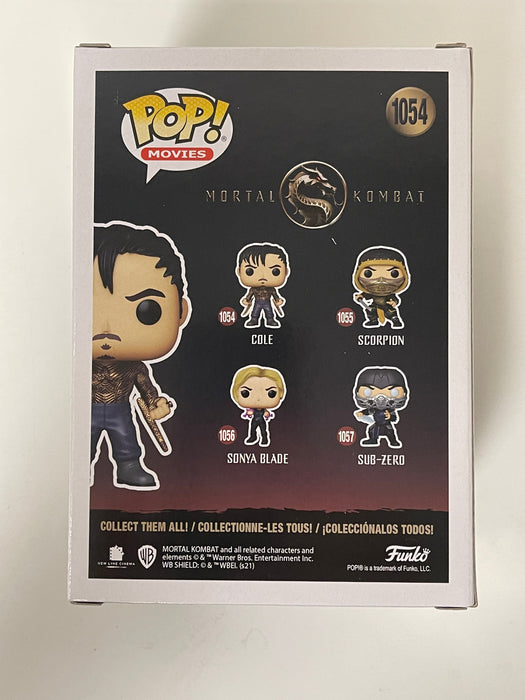 Funko Pop! Movies Cole #1054 Mortal Kombat 2021 - for just $10! 
