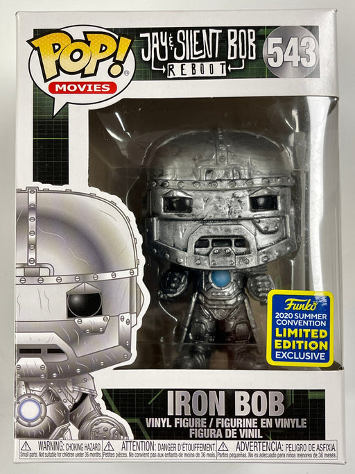 Funko Pop! Movies Iron Bob #543 Jay & Silent Bob Reboot SDCC 2020 Con Vaulted Exclusive - for just $10! 