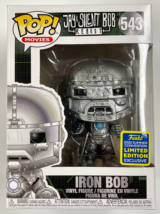 Funko Pop! Movies Iron Bob #543 Jay & Silent Bob Reboot SDCC 2020 Con Vaulted Exclusive - for just $10! 