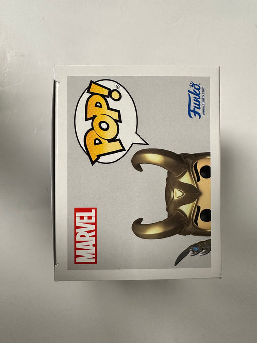 Funko Pop! Marvel Loki With Scepter #985 Avengers Glow In Dark EE 2022 Exclusive - for just $20! 