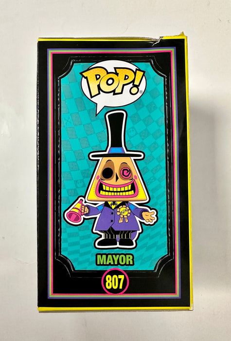 Funko Pop! Disney Black Light Mayor #807 Nightmare Before Christmas 2022 (Box Dmg) - for just $10! 