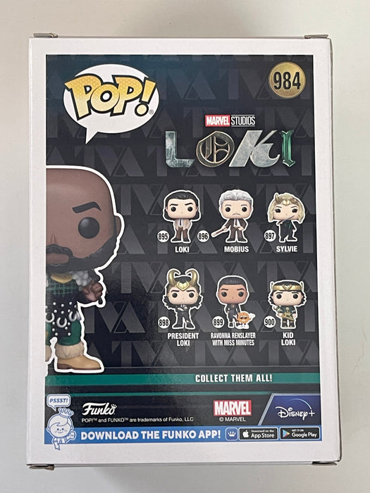 Funko Pop! Marvel Variant Boastful Loki #984 Wonderous 2022 Con Exclusive - for just $9! 