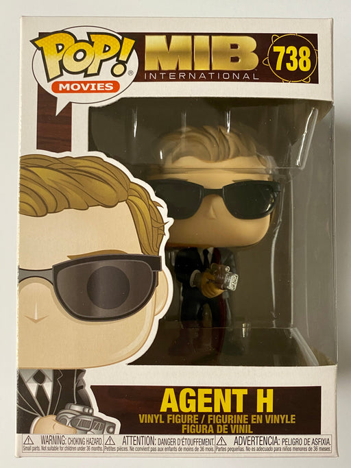Funko Pop! Movies Agent H #738 Men in Black International Vaulted 2019 - for just $12! 
