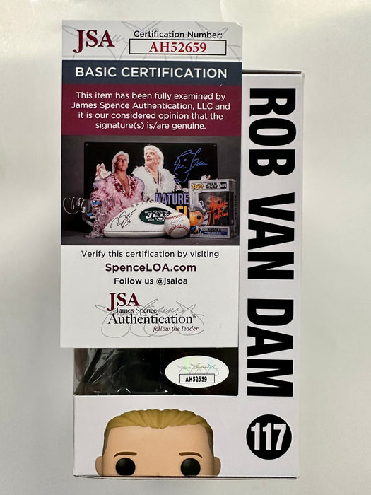Rob Van Dam Signed WWE Wrestling Funko Pop! & Pin Money in the Bank Exclusive #117 With JSA COA - for just $130! 