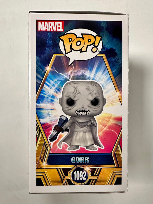 Funko Pop! Marvel Gorr The God Butcher With Stormbreaker #1092 Thor Love And Thunder 2022 Specialty Series Exclusive - for just $13! 