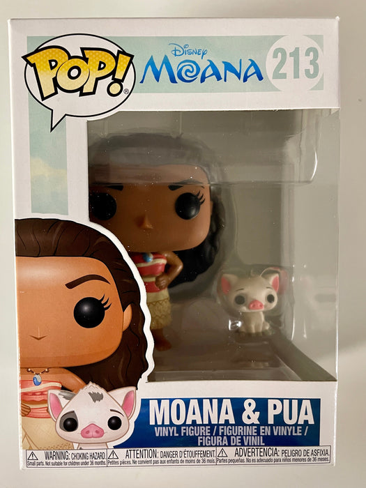 Funko Pop! Disney Moana And Pua #213 Disney Princess Of Motunui - for just $15! 