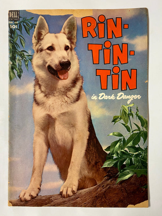 Four Color (1942) #434 Rin Tin Tin #1 Photo Cover Sparky Moore Art TV Show - for just $20! 