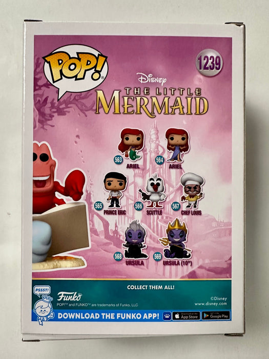 Funko Pop! Disney Conductor Sebastian #1139 The Little Mermaid 2022 EE Exclusive - for just $12! 
