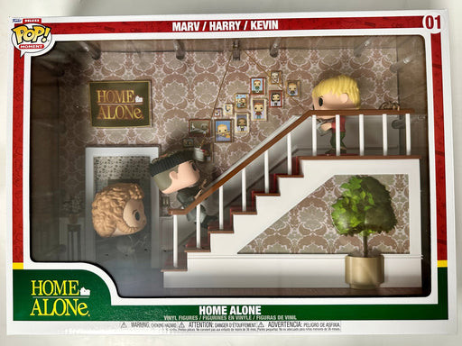 Funko Pop! Deluxe Moment Kevin McAllister, Marv & Harry #01 Home Alone 2022 Exclusive - for just $100! 