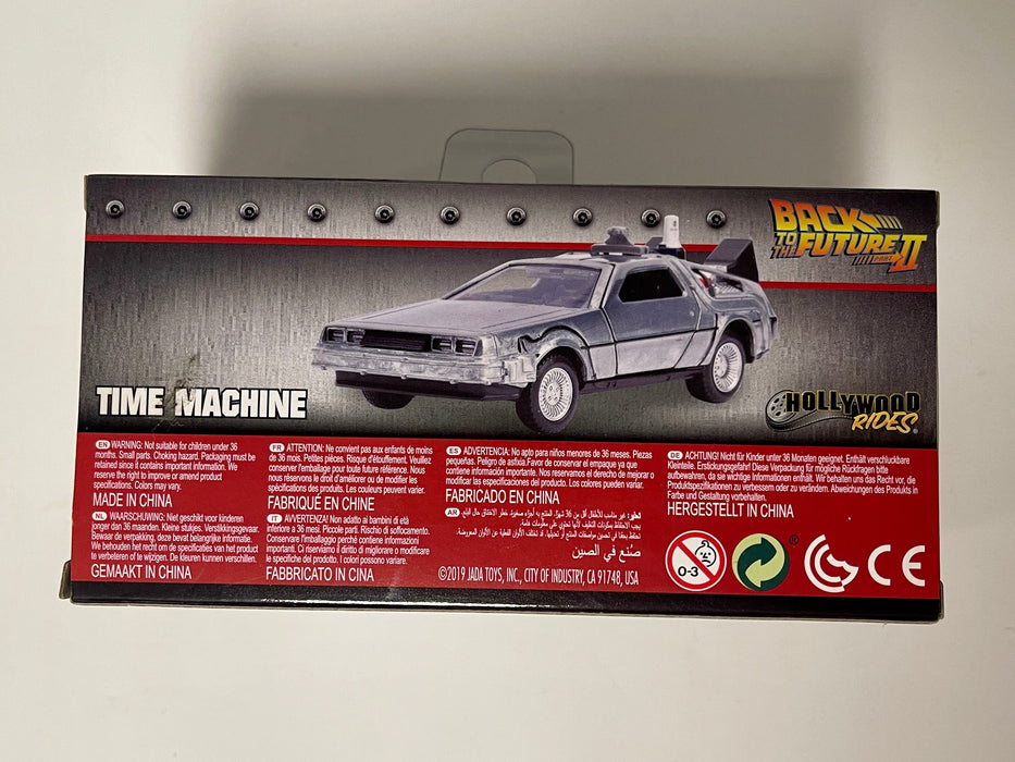 Jada Toys Back To The Future Part II Time Machine 1:32 Scale Die-Cast Deloreon - for just $15! 