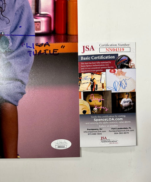 Lark Voorhees Signed Lisa Turtle Saved By The Bell 11x14 Matte Photo With JSA COA - for just $150! 