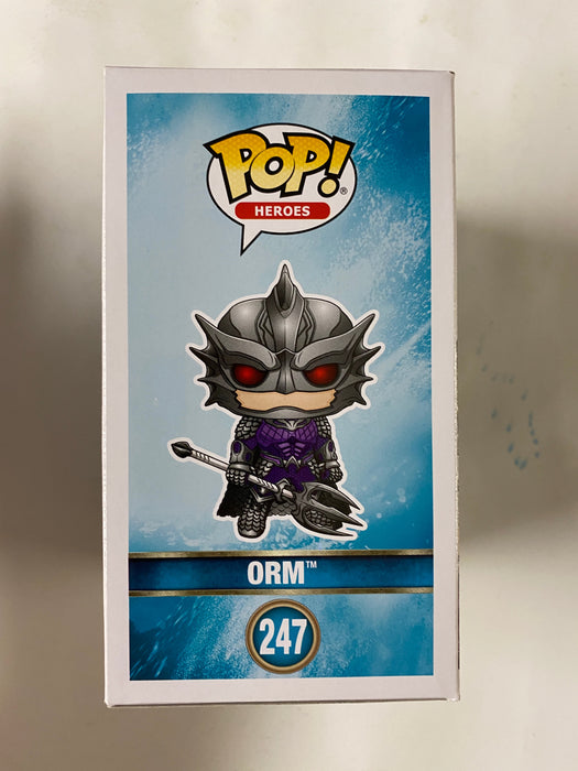 Funko Pop! Heroes Orm #247 Aquaman DC Comics Patrick Wilson 2018 Vaulted - for just $8! 