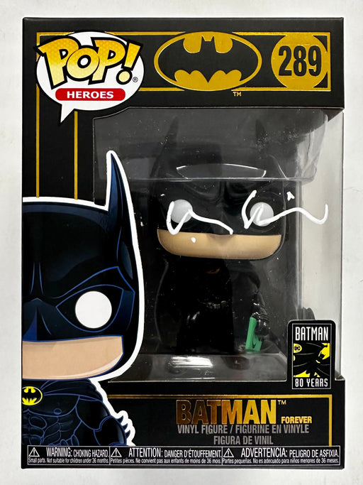 Val Kilmer Signed DC Batman Forever Funko Pop! #289 With Beckett (BAS) COA - for just $375! 