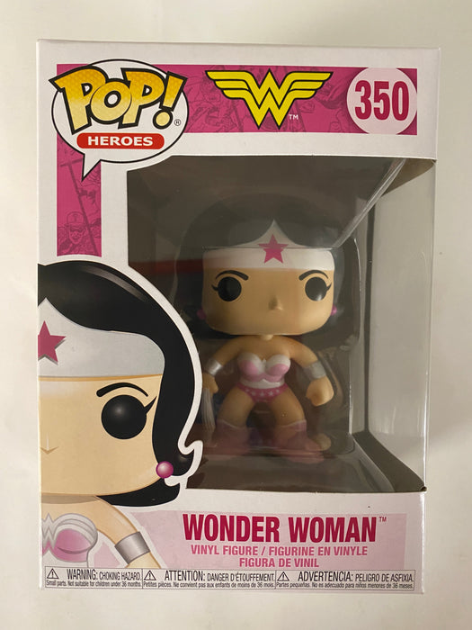 Funko Pop! DC Heroes Pink Wonder Woman #350 BCRF Breast Cancer Awareness - for just $12! 