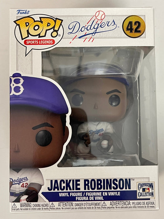 Funko Pop! Sports Legends Jackie Robinson #42 MLB LA Dodgers Baseball 2022 - for just $12! 