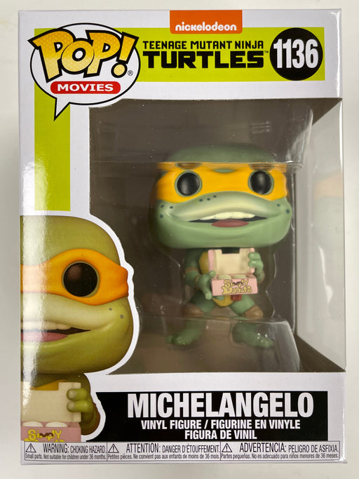 Funko Pop! Movies Michelangelo #1136 Teenage Mutant Ninja Turtles Secret of The Ooze - for just $15! 