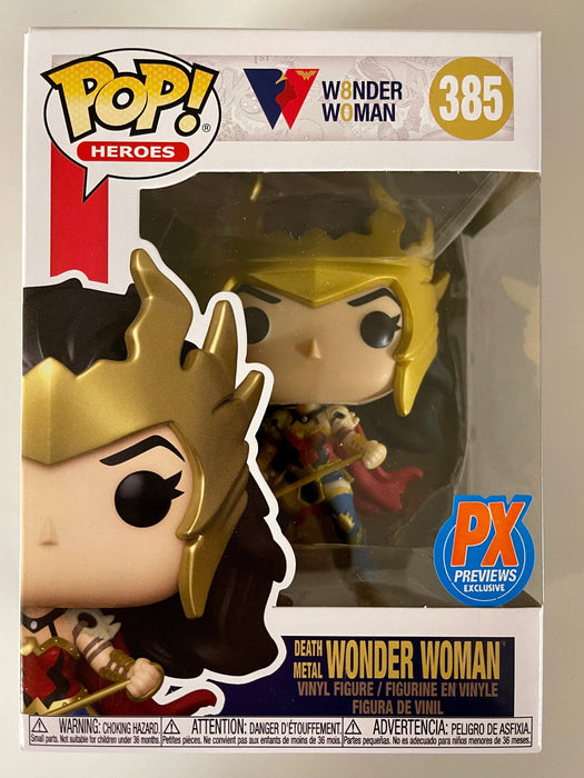 Funko Pop! DC Heroes Death Metal Woman #385 Previews PX Exclusive 80 Years - for just $12! 