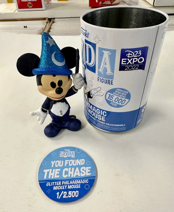 Funko Soda Philharmagic Mickey Diamond Chase 1:2500 D23 Expo 2022 Con Exclusive - for just $40! 