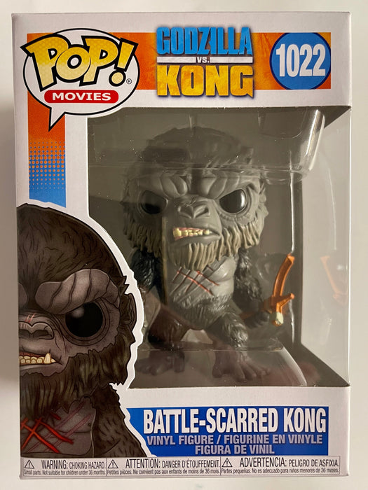 Funko Pop! Movies Battle Scarred King Kong #1022 Godzilla Vs. Kong 2021 - for just $10! 