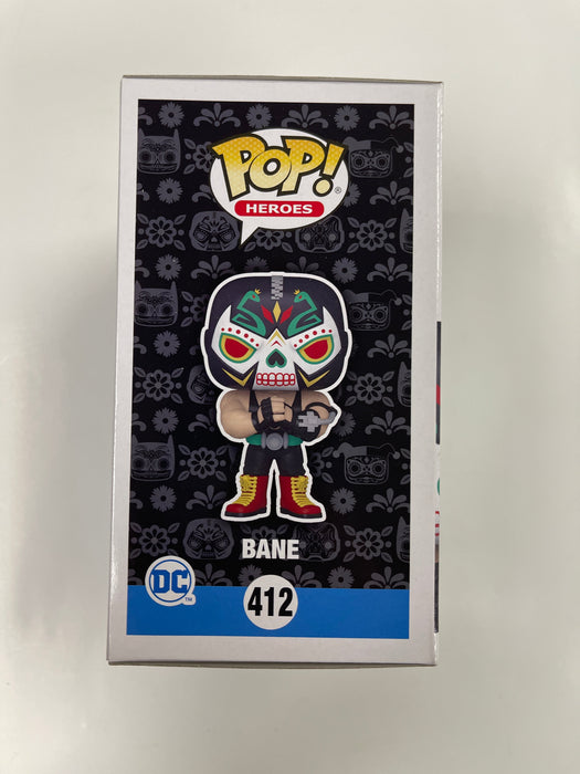 Funko Pop! DC Heroes Dia De Los Muertos Bane #412 Day Of The Dead Glow EE Exclusive - for just $15! 