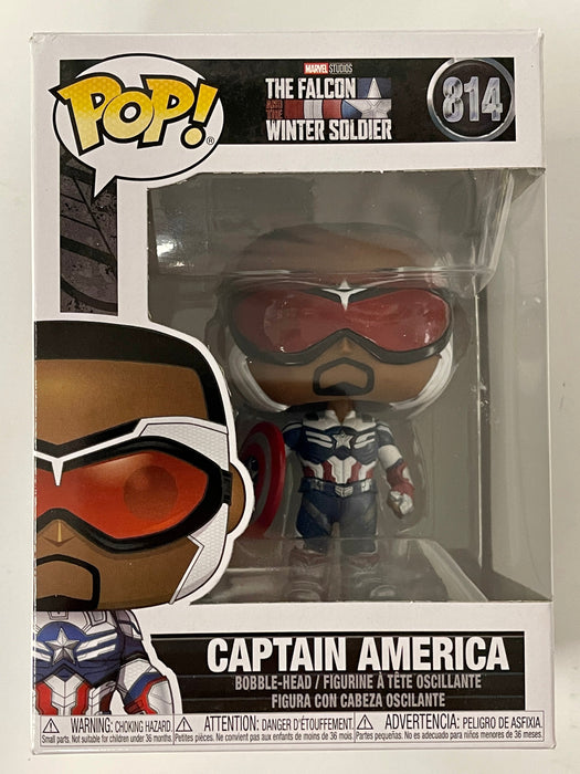 Funko Pop! Marvel Sam Wilson Captain America #814 Falcon & Winter Soldier 2021 - for just $9! 