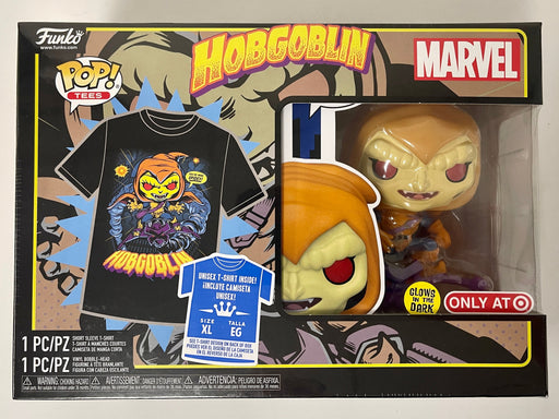 Funko Pop! & XL Tee Hobgoblin #959 Marvel Comics Glow Target 2021 Exclusive - for just $15! 